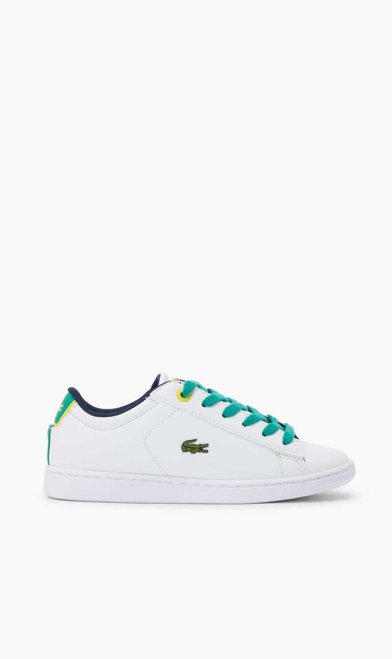 Buy LACOSTE CARNABY EVO 222 1 SUC WHTGRN for AED 160.00 The Deal Outlet