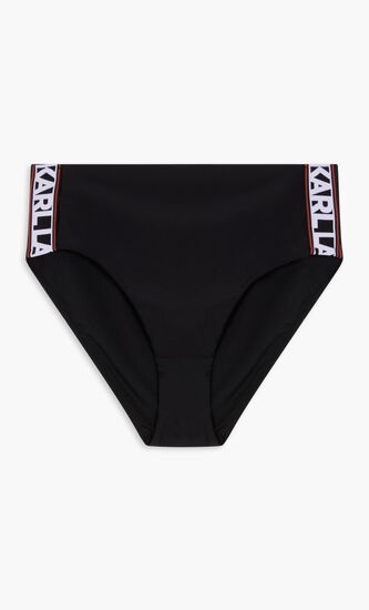 Elongated Logo High Bottoms