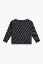 JACQUARD LOGO SWEATSHIRT