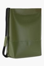 Coated Canvas Crossbody Bag