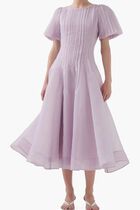 Nova Pleated Midi Dress