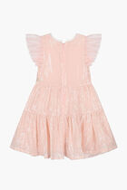 Chiffon Sequin Dress