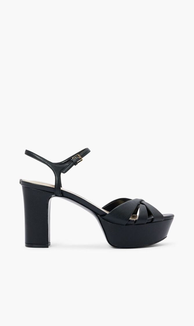 SANDALS SLING BACK BLACK 002