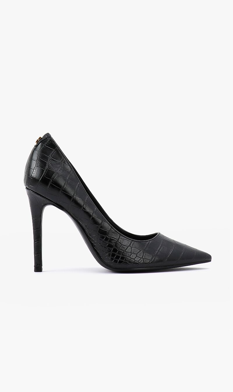 Buy GUESS Gavi Textured Leather Pumps for AED 196.00 The Deal Outlet
