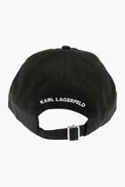 Karl Lagerfeld K/Ikonik 20 Logo Patch Baseball Cap