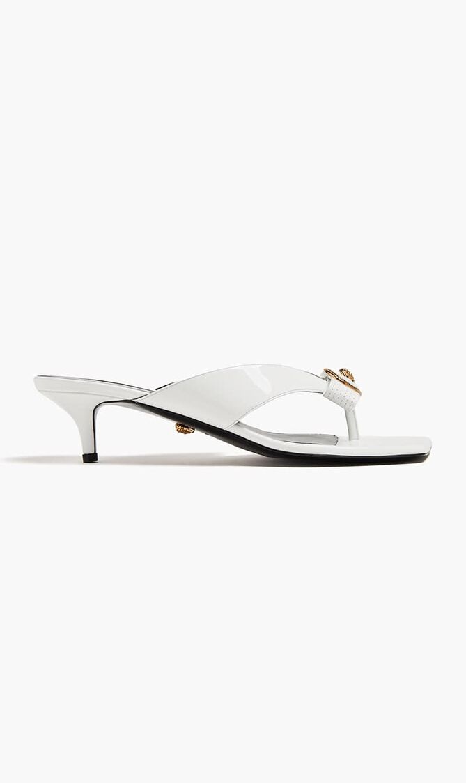 SANDAL T45 PATENT CALF LEATHER