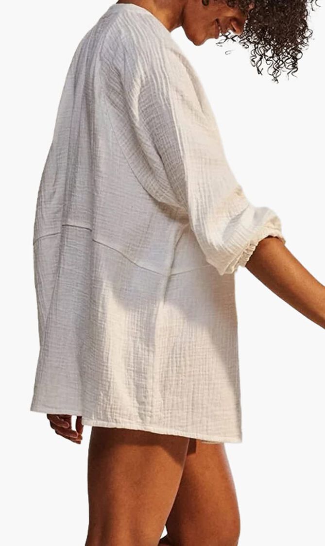 Tidelines Shirt Swim Cover Up