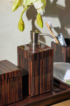 Macassar Ebony Soap Dispenser