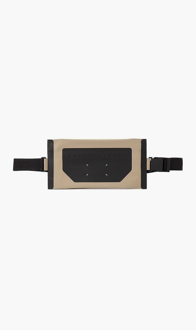 Signature Four-Stitch Logo Crossbody Bag