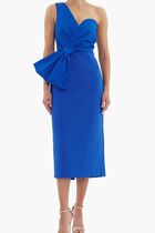 Antonella One Shoulder Midi Dress