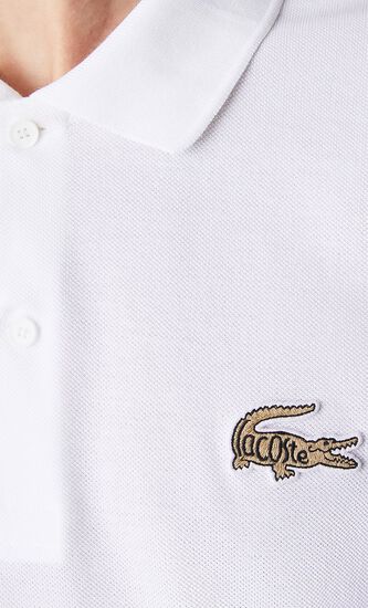 Ribbed Collar Polo