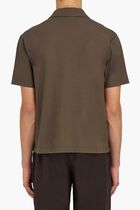 Crepe Voile Polo Shirt