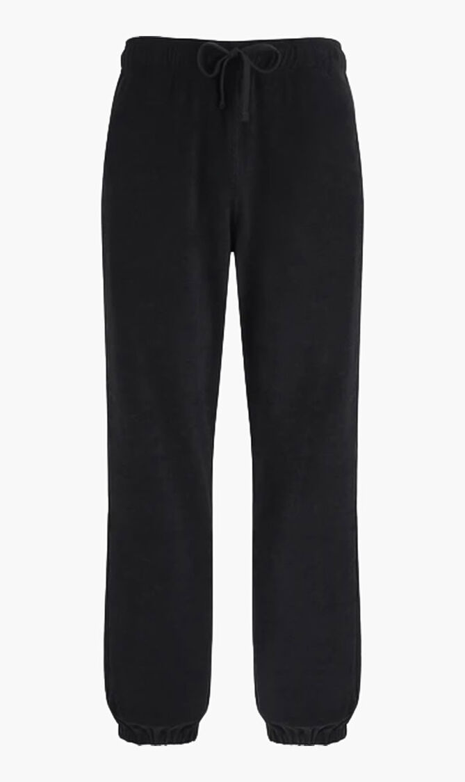 Solid Terry Track Pant
