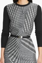Greer Silk Front Sweater Dress
