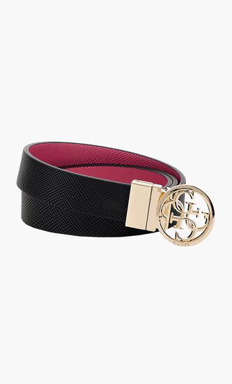 4G Logo Buckle Reversible Belt