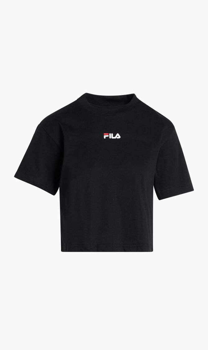 CROPED BOX LINE TEE
