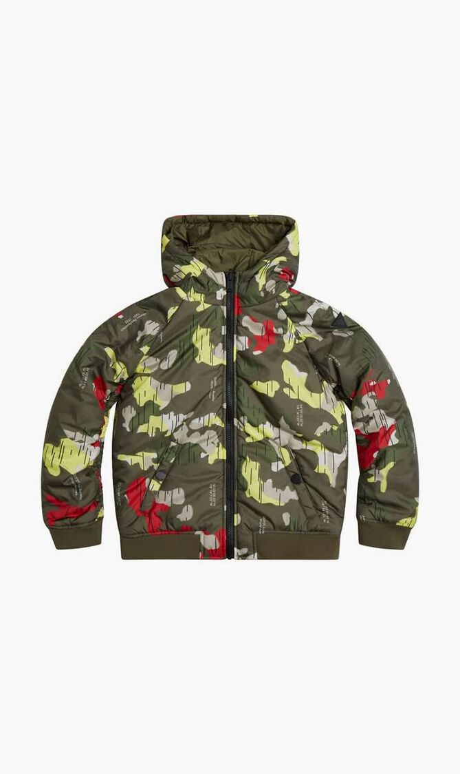 REVERS PADDED HOODE - LIGHT POLY RECYCLE REVERS PADDED HOODE - LIGHT POLY RECYCLE