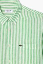 Regular Fit Striped Linen Shirt