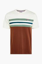 JUSTIN CUT & SEW COLOUR BLOCKED TEE