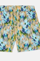 ALL OVER WATERCOLOR SHORT MULTICOLOR M