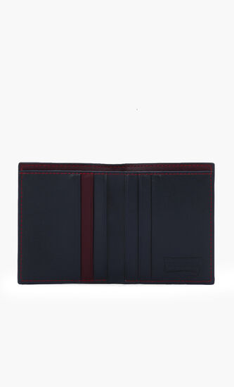 Embossed Logo Bi-Fold Wallet
