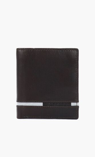 Engraved Logo Bi-Fold Wallet