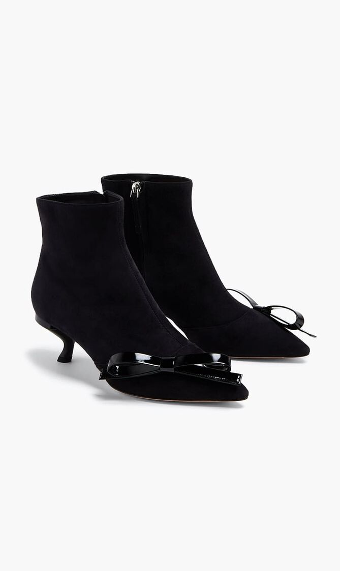 Virgule Bow Booties
