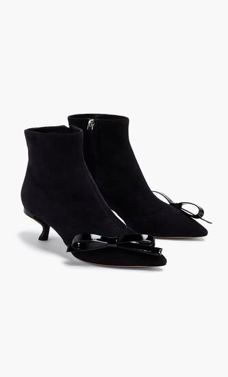 Virgule Bow Booties