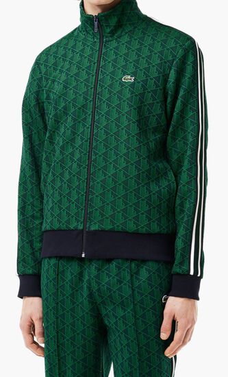 Paris Zip-Up Jacquard Track Jacket