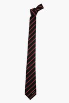 Multicolor Tie with Striped Motif