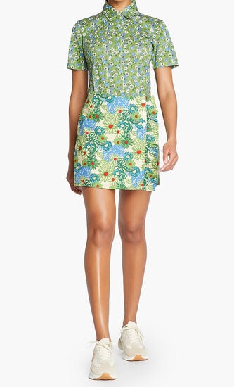 TORY SPORT MERCERIZED COTTON PRINTED POLO