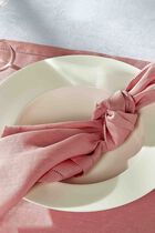 Feliz Napkin Pink Set Of 6 Feliz Napkin Pink Set Of 6
