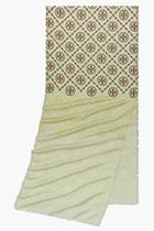 T MONOGRAM OBLONG SCARF