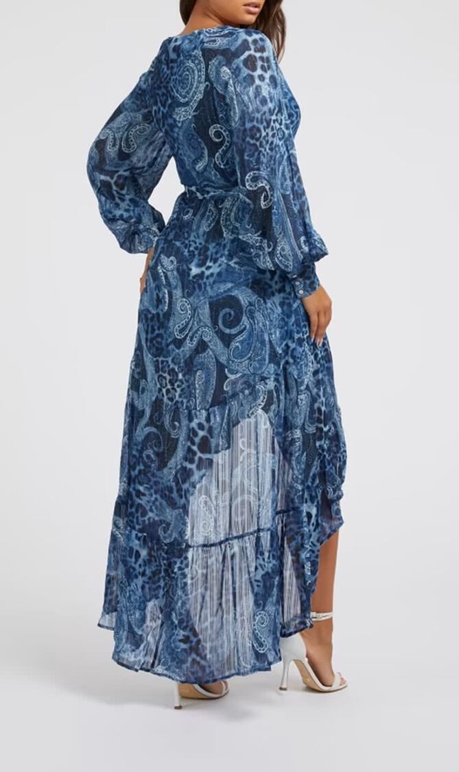 Paisley Printed Dress