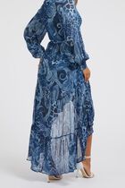 Paisley Printed Dress