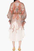 RHIANNON TIE NECK MIDI DRESS