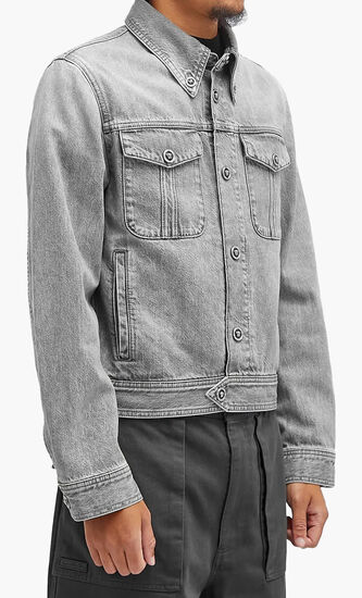 Stone Wash Denim Jacket