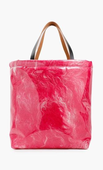 MARNI TOTE NS FUCHSIA