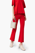 Mid Rise Flared Pants