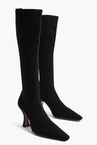 Ran Under The Knee Knit Boots