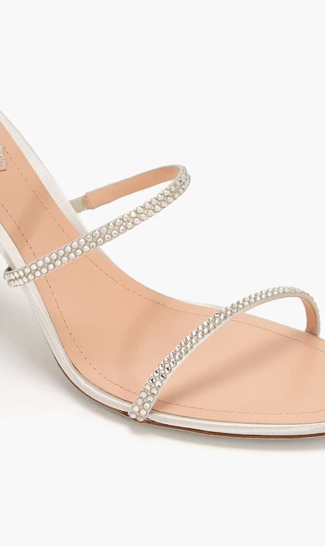 Grey Satin/C.Silver Shade Strass