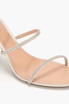 Grey Satin/C.Silver Shade Strass