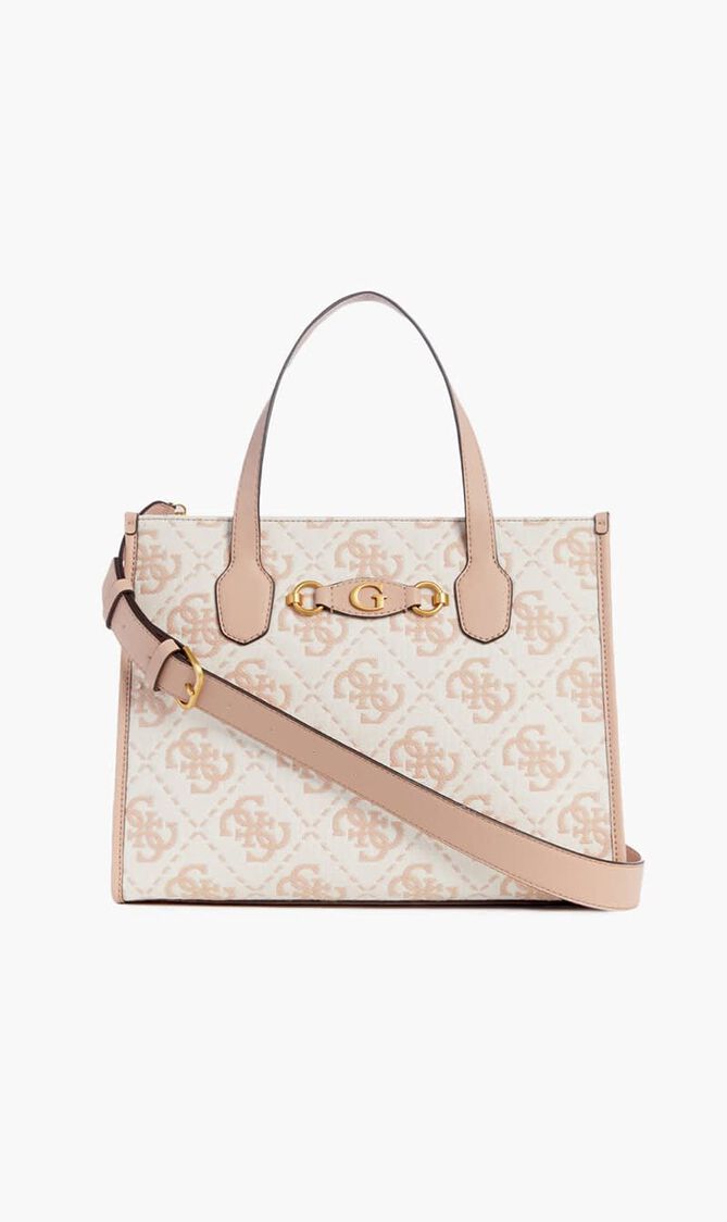 Logo Izzy Compartment Tote Bag