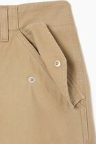 Straight Fit Cotton Cargo Pants