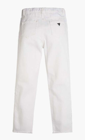 Pearl Embellished Denim Jeans
