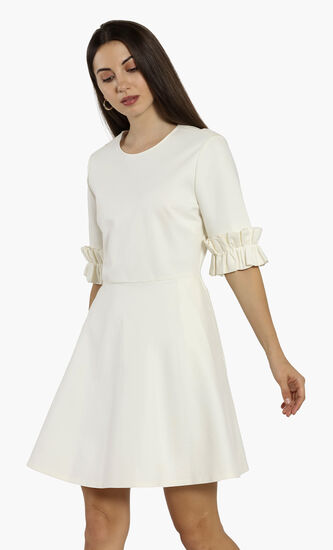 Ritzi Ruffle Cuff Dress