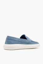 Suede Boat Loafers