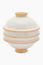 Orbit Vase Small White