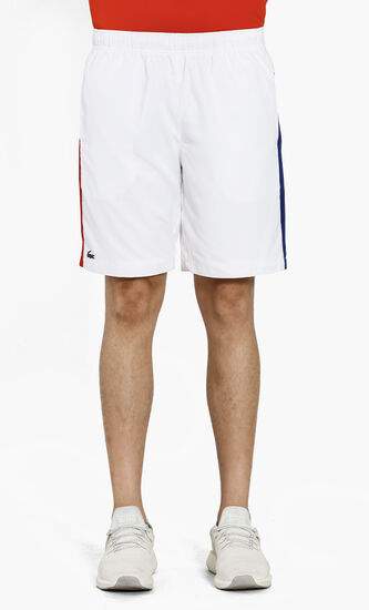 Lacoste SPORT Contrast Side Bands Tennis Shorts