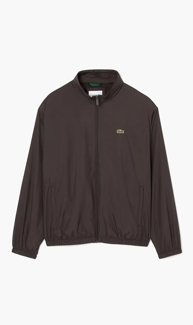 Water Repellent Hooded Track Jacket